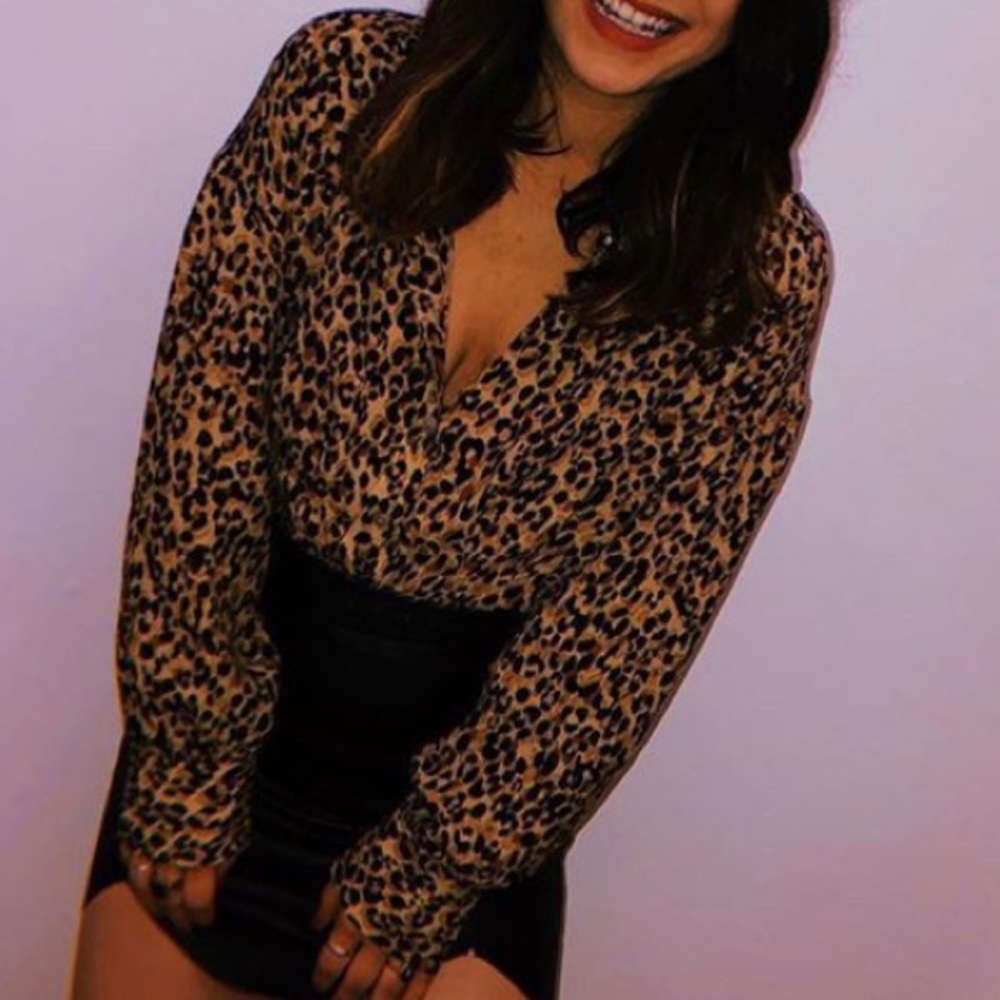 Zara / Leopard Shirt
